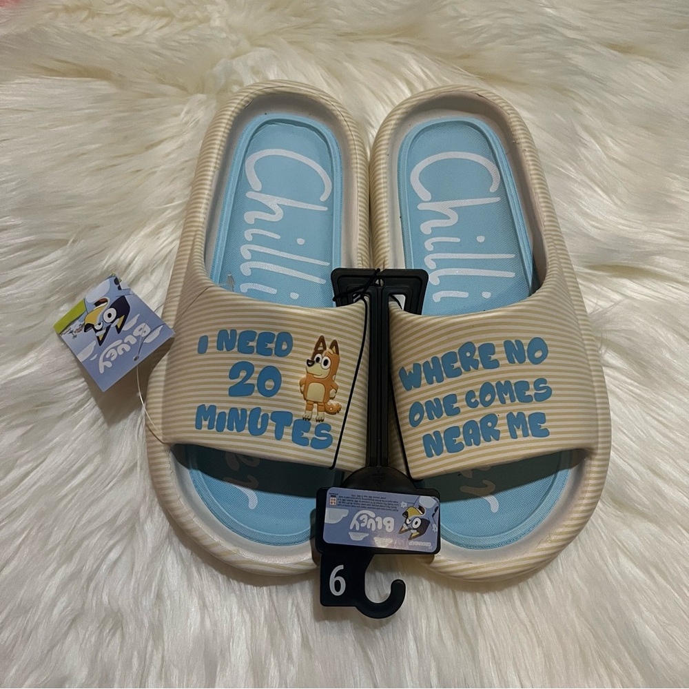Bluey Women’s Sandals NWT